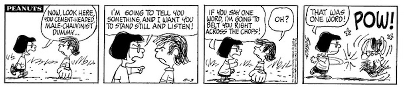 Illustration for article titled How Peanuts Used Marcie To Explore Unhealthy Relationships